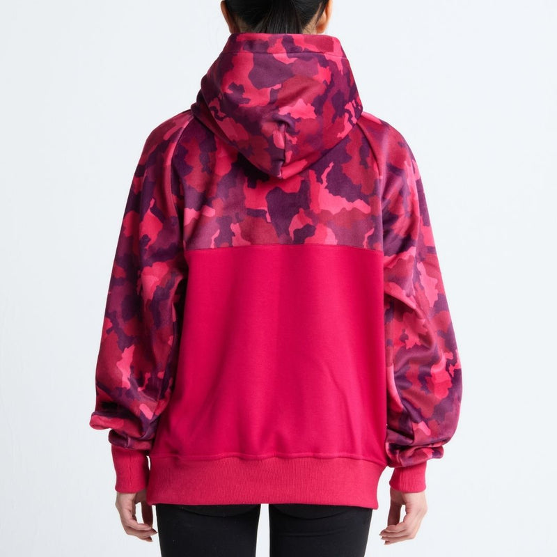 Sweat à capuche pour homme Fushia Camo