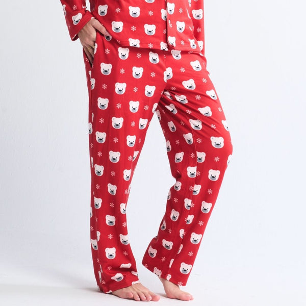 Pantalon de pyjama de Noël - Ours polaire