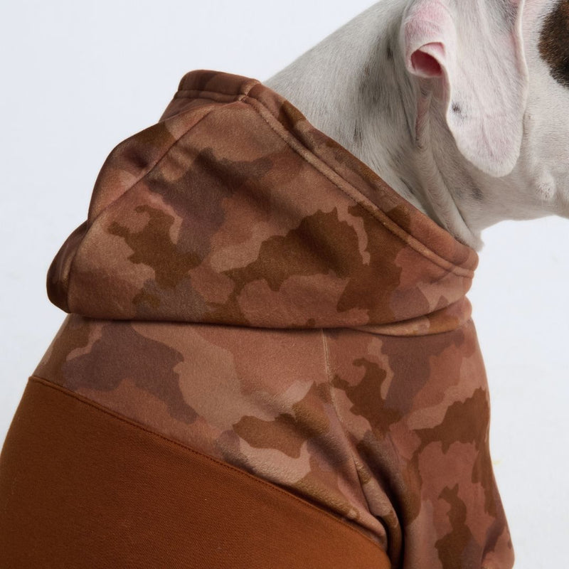 Sweat à capuche pour chien Desert Camo