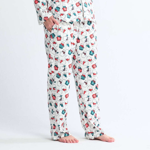 Pantalon de pyjama de Noël - La joie des fêtes