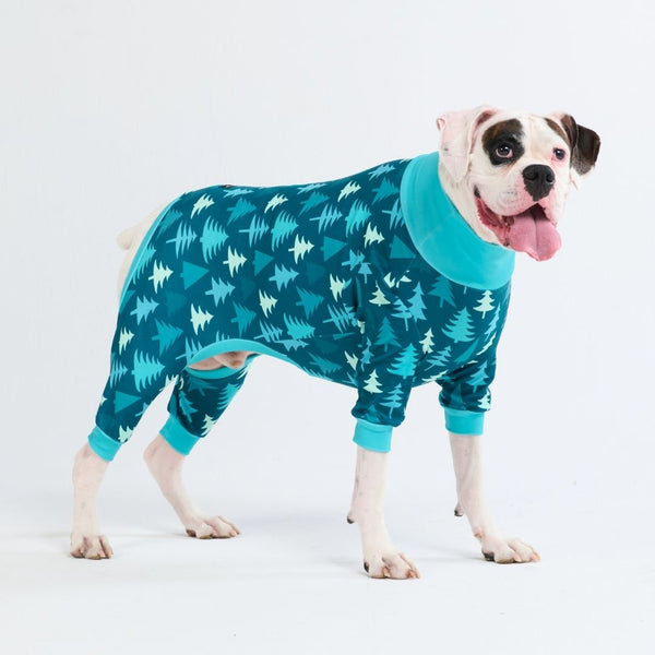 Pyjama de Noël pour chien - Pins