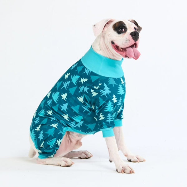 Pyjama de Noël pour chien - Pins