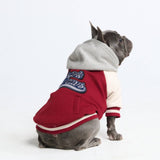 Veste universitaire pour chien - Rouge