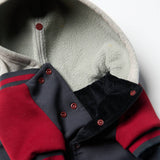 Veste universitaire pour chien - Gris rouge