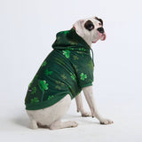 Sweat à capuche pour chien St. Patty's - Vert foncé