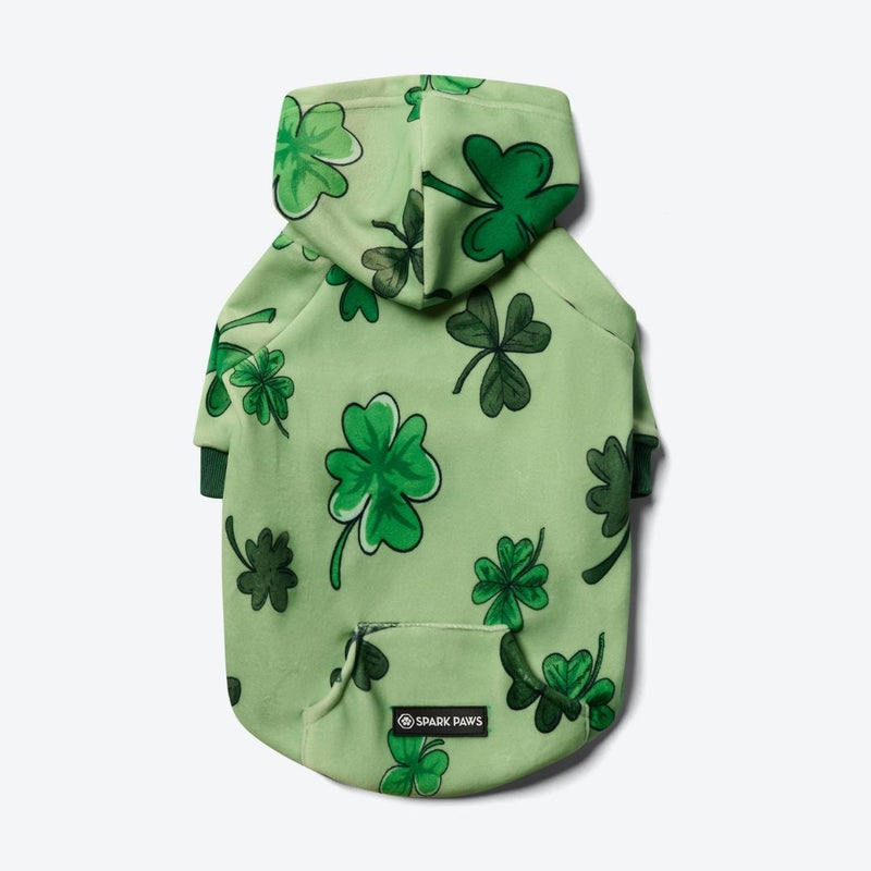 Sweat à capuche pour chien St. Patty's - Vert clair