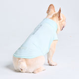 T-shirt pour chien avec écran solaire - Bleu clair
